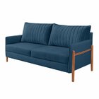 Conjunto De Sala De Estar Orion Com 1 Sofá 2 Lugares Living E