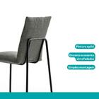 Conjunto De Sala De Jantar 6 Cadeiras Chloe Carraro Nogal Pre