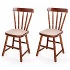 Conjunto De Sala De Jantar Com Mesa E 4 Cadeiras Em Madeira M