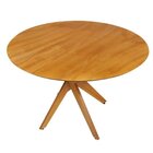 Conjunto De Sala De Jantar Com Mesa Em Madeira Maciça E 4 Cad