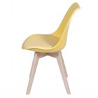 Conjunto De Sala De Jantar Mesa Com Tampo De Vidro Com 4 Cade