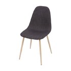 Conjunto De Sala De Jantar Mesa Com Tampo De Vidro Com 4 Cade