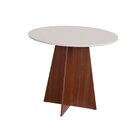 Conjunto De Sala De Jantar Mesa Redonda Com 4 Cadeiras Elane