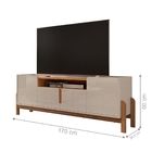 Conjunto De Sala Léia Off White Cedro