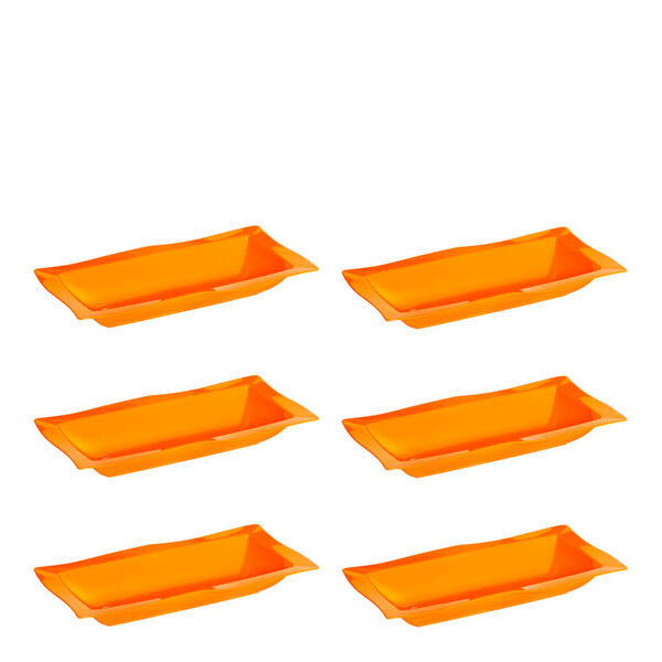Conjunto De Saladeira Moove 5l 6 Peças Laranja Em Polipropile