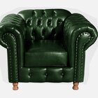 Conjunto De Sofá 3 Lugares E 2 Poltronas Chesterfield Luís Xv
