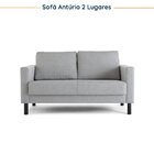 Conjunto De Sofá Antúrio 3 E 2 Lugares Com Usb Em Linho Cabec