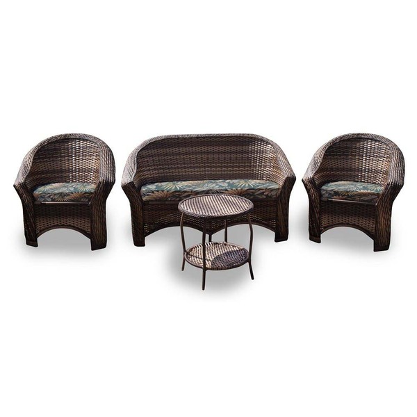 Conjunto De Sofá Fibra Sintética Bali - 1 Sofá 2l + 2 Poltron