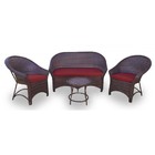 Conjunto De Sofá Fibra Sintética Bali Promo - 1 Sofá 2l + 2 P