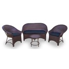 Conjunto De Sofá Fibra Sintética Bali Promo - 1 Sofá 2l + 2 P