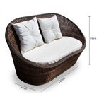 Conjunto De Sofá Fibra Sintética Bola - 1 Sofá 2 L + 2 Poltro