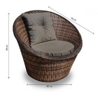 Conjunto De Sofá Fibra Sintética Bola - 1 Sofá 2 L + 2 Poltro