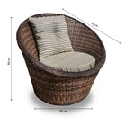 Conjunto De Sofá Fibra Sintética Bola - 1 Sofá 2 L + 2 Poltro