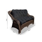 Conjunto De Sofá Fibra Sintética Bruxelas - 1 Sofá 2 L + 2 Po