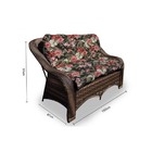 Conjunto De Sofá Fibra Sintética Bruxelas - 1 Sofá 2 L + 2 Po