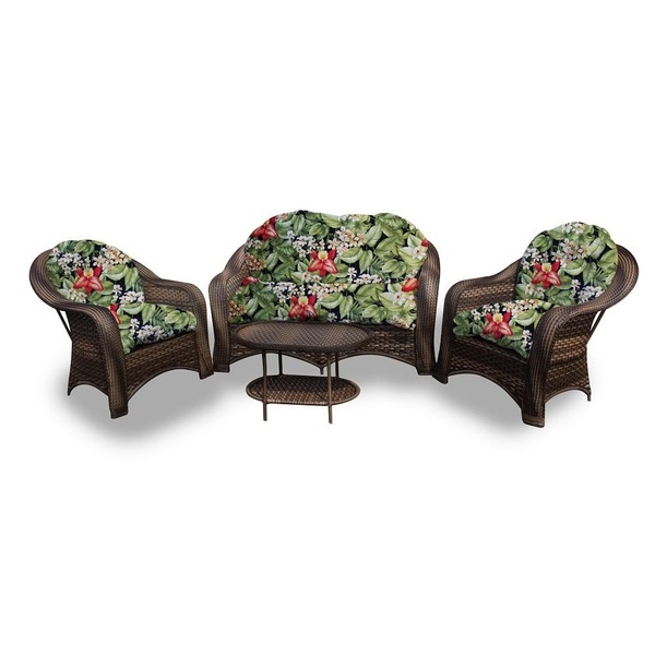 Conjunto De Sofá Fibra Sintética Janaína - 1 Sofá 2l + 2 Polt