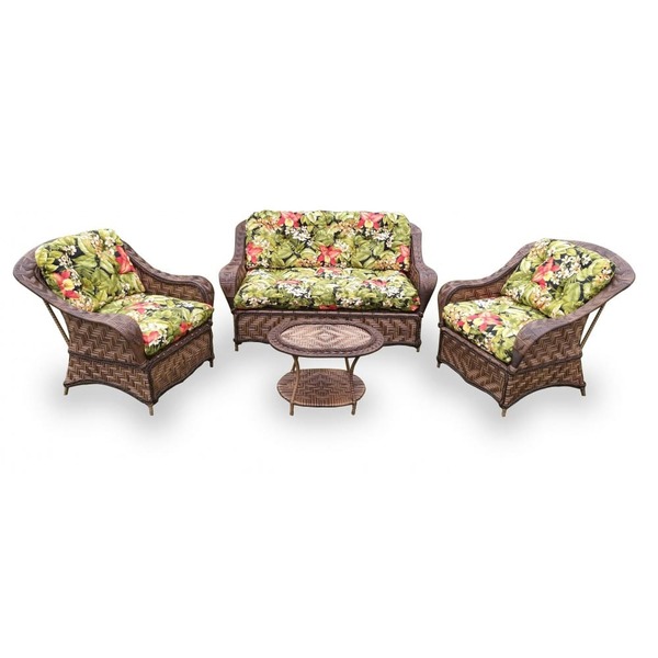 Conjunto De Sofá Fibra Sintética Naja - 1 Sofá 2 L + 2 Poltro