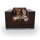 Conjunto De Sofá Fibra Sintética Quadrado - 1 Sofá 2l+ 2 Polt