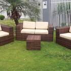 Conjunto De Sofá Fibra Sintética Quadrado Aço - 1 Sofá 2l + 2