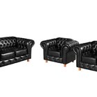 Conjunto De Sofá Luís Xv 2 Lugares + 2 Poltronas Chesterfield