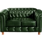 Conjunto De Sofá Luís Xv 2 Lugares + 2 Poltronas Chesterfield