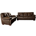 Conjunto De Sofás 2 E 3 Lugares Sala De Estar Pés Madeira Isi