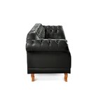Conjunto De Sofás Chesterfield Duque Preto