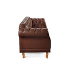 Conjunto De Sofás Chesterfield Duque Yescasa Marrom