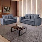 Conjunto De Sofás De 02 E 03 Lugares Unique - Tudo De Móveis