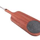 Conjunto De Tabua De Mad Mogno Africano Com Pedra Sabao Retn