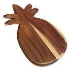 Conjunto De Tabuas Em Madeira Abacaxi