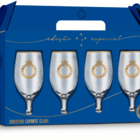 Conjunto De Taça Windsor Série Ouro 4 Peças 330ml - Brasfoot