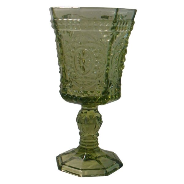 Conjunto De Taças  Verde - 6 Pcs - 16 Cm