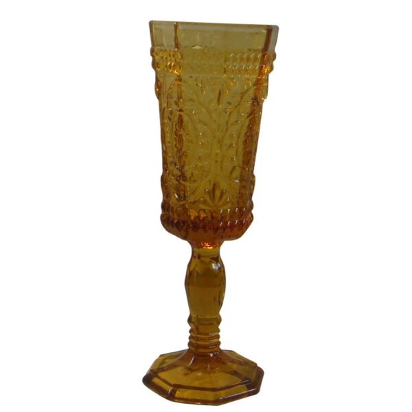 Conjunto De Taças Amarelo - 6 Pcs - 18 Cm