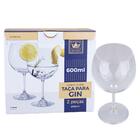 Conjunto De Taças Cristal Gin Tonica Anna 600ml 2 Peças Bohem