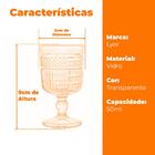 Conjunto De Taças De Vidro Para Licor Ronson 50ml 6 Peças - L