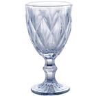 Conjunto De Taças Para Agua 325ml Diamond Azul Metalizado 6 P