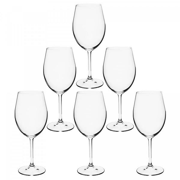 Conjunto De Taças Para Agua 580ml Anna 6 Peças Bohemia 58001