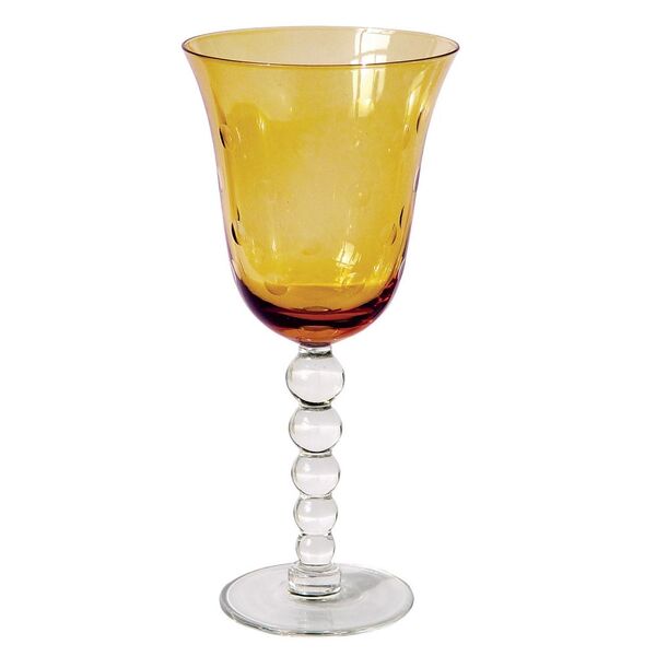 Conjunto De Taças Para Agua Em Vidro Cristalino Com Lapidacao