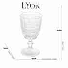 Conjunto De Taças Para Agua Sodo-calcico Libelula 325ml 6 Peç