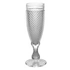 Conjunto De Tacas Para Champagne Bico De Jaca De Vidro Transp