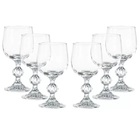 Conjunto De Taças Para Vinho Branco 190ml Claudia 6pçs Bohemi
