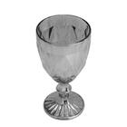 Conjunto De Taças Para Vinho Sodo-calcico 325ml Diamond Cinza