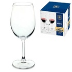 Conjunto De Taças Para Vinho Tinto 450ml Anna 6 Peças Nova Bo