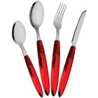 Conjunto De Talheres 24 Peças Petals Colors - Euro Home - Ver