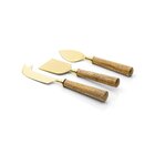 Conjunto De Talheres Copa E Cia P/ Queijo 3 Pçs Garbo -gwood