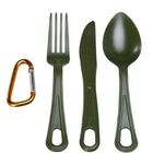 Conjunto De Talheres Polic - Guepardo Cor Verde