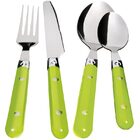 Conjunto De Talheres Rebite 16 Peças - Euro Home - Verde