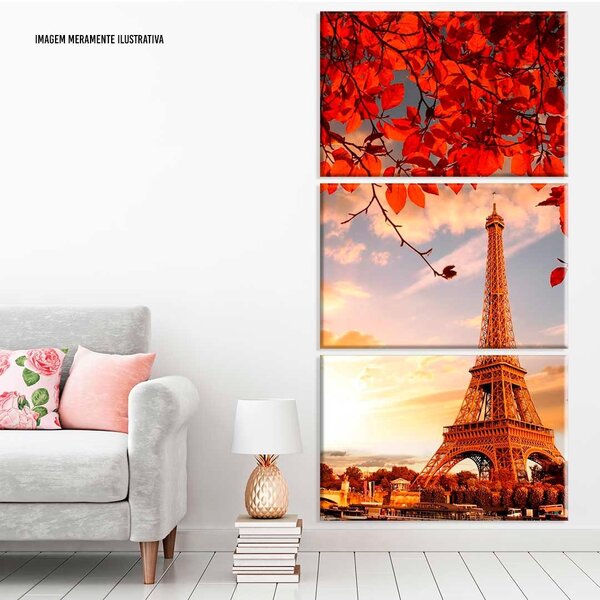 Conjunto De Telas Decorativa Paris