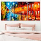 Conjunto De Telas Decorativas City